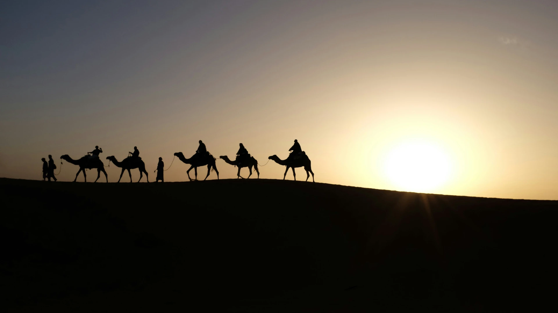 Wanderung durch die Sahara